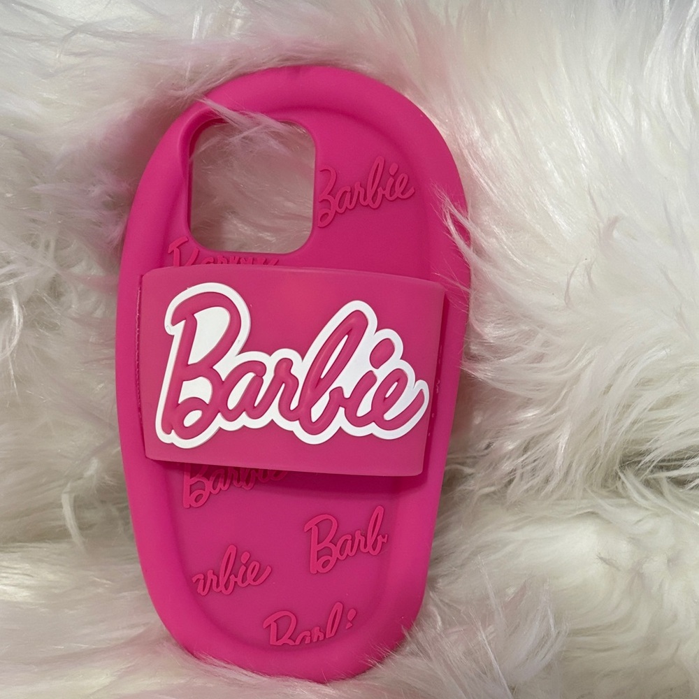 Barbie Hot Pink Phone Holder-IPhone 14 plus